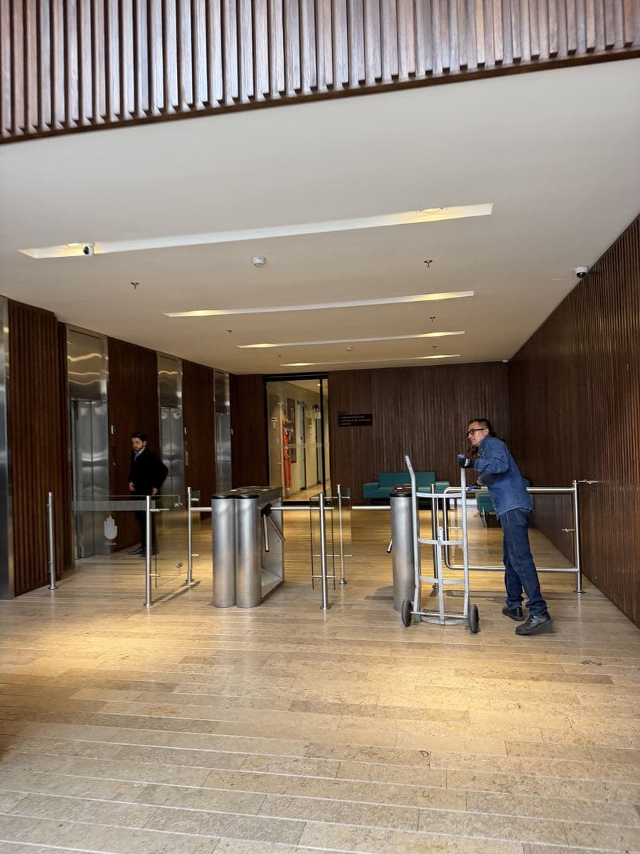 La entrada del Edificio GAIA
